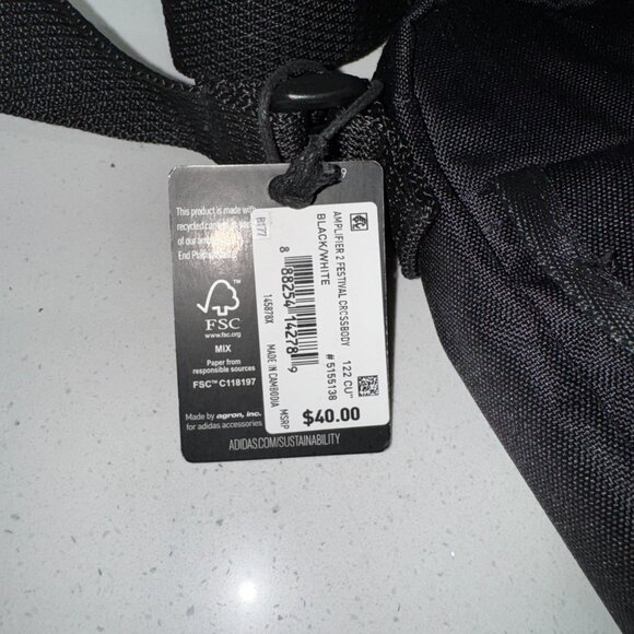 ADIDAS - Unisex Amplifier 2 Festival Crossbody Bag - Picture 3 of 6